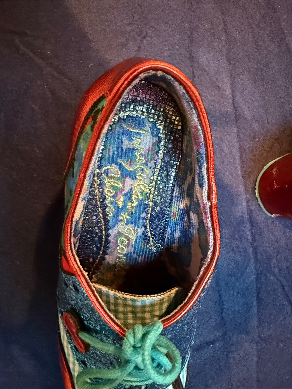 Irregular choice - Clara Bow - red and blue - size 37 - Picture 2 of 7
